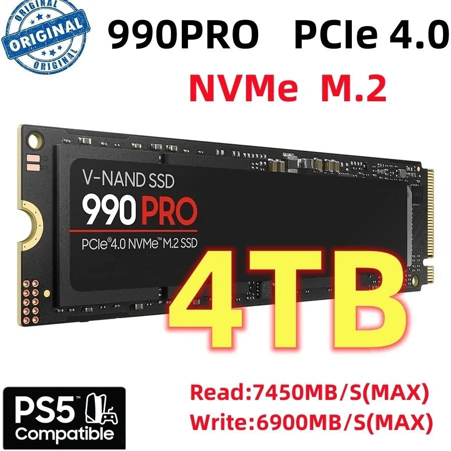  ָ Ʈ ũ, SSD HDD, Ps5 Ʈ ũž, 4TB, 2TB, 1TB, Drive990 Pro, M.2 2280, PCle4.0, 7450 MB/s